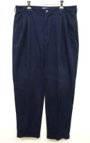 画像: 90'S RALPH LAUREN "HAMMOND PANT" ツープリーツ チノパンツ NAVY (VINTAGE) 「Bottoms」 入荷しました。