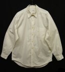 画像: 90'S J.CREW 旧タグ コットン 長袖 レギュラーカラーシャツ ホワイト (VINTAGE) 「L/S Shirt」 入荷しました。