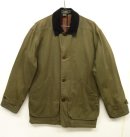 画像: 90'S J.CREW 旧タグ 襟コーデュロイ 裏地付き バーンジャケット (VINTAGE) 「Jacket」 入荷しました。