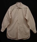 画像: 70'S UNKNOWN マチ付き グランパシャツ ドビーストライプ (VINTAGE) 「L/S Shirt」 入荷しました。