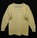 画像: 50'S フランス軍 ヘンリーネック アンダーシャツ NATURAL (DEADSTOCK) 「T-Shirt」 入荷しました。