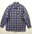 画像: 80'S UNKNOWN ユーロワーク フランネル ビッグシャツ チェック柄 (DEADSTOCK) 「L/S Shirt」 入荷しました。