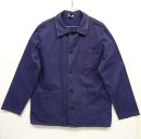 画像: ユーロワーク コットンツイル ワークジャケット カバーオール NAVY (VINTAGE) 「Jacket」 入荷しました。