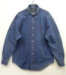 画像: 90'S POLO COUNTRY デニム BDシャツ インディゴ (VINTAGE) 「L/S Shirt」 入荷しました。