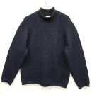画像: 90'S J.CREW ウール ロールネックセーター NAVY/CHARCOAL (VINTAGE) 「Knit」 入荷しました。