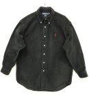 画像: 90'S RALPH LAUREN "BLAIRE" コーデュロイ BDシャツ BLACK (VINTAGE) 「L/S Shirt」 入荷しました。