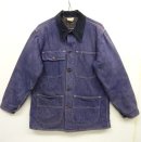 画像: 70'S UNKNOWN ブランケット入り デニム カバーオール ナス紺 USA製 (VINTAGE) 「Jacket」 入荷しました。