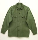 画像: 70'S アメリカ軍 USMC OG107 コットンサテン ユーティリティシャツ (VINTAGE) 「L/S Shirt」 入荷しました。