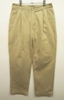 画像: 90'S RALPH LAUREN "HAMMOND PANT" ツープリーツ チノパンツ BEIGE (VINTAGE) 「Bottoms」 入荷しました。