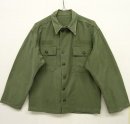 画像: 60'S アメリカ軍 US ARMY "1st MODEL" OG107 コットンサテン ユーティリティシャツ (VINTAGE) 「L/S Shirt」 入荷しました。