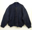 画像: UNKNOWN シルクブルゾン ドリズラージャケット NAVY (USED) 「Jacket」 入荷しました。