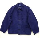 画像: ユーロワーク HBT ワークジャケット カバーオール インクブルー (VINTAGE) 「Jacket」 入荷しました。