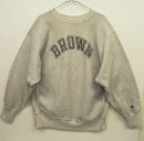 画像: 90'S CHAMPION 刺繍タグ 染み込みプリント リバースウィーブ グレー MEXICO製 (VINTAGE) 「Sweat Shirt」 入荷しました。