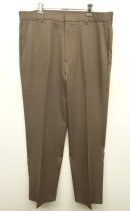画像: 80'S LEVIS "ACTION SLACKS" スラックス TALONジップ ライトブラウン (VINTAGE) 「Bottoms」 入荷しました。