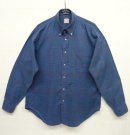 画像: 80'S BROOKS BROTHERS コットン100% BDシャツ ブルーベース/グレンチェック USA製 (VINTAGE) 「L/S Shirt」 入荷しました。