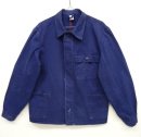 画像: ユーロワーク HBT ワークジャケット カバーオール インクブルー (VINTAGE) 「Jacket」 入荷しました。