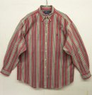 画像: 90'S RALPH LAUREN "THE BIG SHIRT" オックスフォード BDシャツ ストライプ柄 (VINTAGE) 「L/S Shirt」 入荷しました。