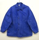 画像: 60'S フレンチワーク コットン ワークジャケット カバーオール BLUE (VINTAGE) 「Jacket」 入荷しました。