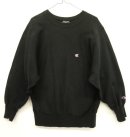 画像: 90'S CHAMPION 刺繍タグ リバースウィーブ 無地 ブラック メキシコ製 (VINTAGE) 「Sweat Shirt」 入荷しました。