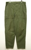 画像: 70'S アメリカ軍 US ARMY "OG107" コットンサテン ベイカーパンツ W34L33 (VINTAGE) 「Bottoms」 入荷しました。