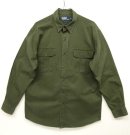 画像: 90'S RALPH LAUREN コットンツイル 長袖 ワークシャツ OLIVE (VINTAGE) 「L/S Shirt」 入荷しました。