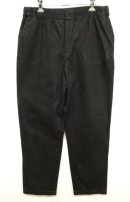画像: ウエストゴム入り コットン イージーパンツ 後染めBLACK (USED) 「Bottoms」 入荷しました。