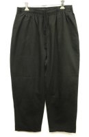画像: ウエストドローコード付き イージーパンツ BLACK (USED) 「Bottoms」 入荷しました。