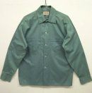 画像: 70'S UNKNOWN "DURABLE PRESS" 長袖 ボックスシャツ LT GREEN (VINTAGE) 「L/S Shirt」 入荷しました。