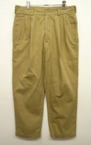 画像: BILLS KHAKIS "M2P" ツープリーツ チノパンツ タン USA製 (USED) 「Bottoms」 入荷しました。