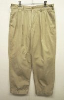 画像: BILLS KHAKIS "M2P" ツープリーツ チノパンツ ベージュ USA製 (USED) 「Bottoms」 入荷しました。