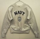 画像: 90'S アメリカ軍 US NAVAL ACADEMY STORE "NAVY" スウェットシャツ ヘザーグレー (VINTAGE) 「Sweat Shirt」 入荷しました。