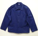 画像: ユーロワーク HBT ワークジャケット カバーオール BLUE (VINTAGE) 「Jacket」 入荷しました。