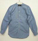 画像: RRL マチ付き バンドカラーシャツ ストライプ (USED) 「L/S Shirt」 入荷しました。
