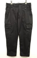 画像: イギリス軍 BRITISH ARMY カーゴパンツ BLACK (DEADSTOCK) 「Bottoms」 入荷しました。