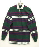 画像: 80'S RALPH LAUREN 長袖 ラガーシャツ ボーダー柄 USA製 (VINTAGE) 「L/S Shirt」 入荷しました。