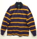 画像: J.CREW ALWAYS 長袖 ラガーシャツ ボーダー柄 (USED) 「L/S Shirt」 入荷しました。
