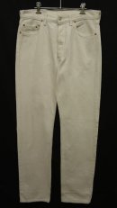 画像: 90'S LEVIS 501 デニム ホワイト フランス製 W34L36 (VINTAGE) 「Bottoms」 入荷しました。