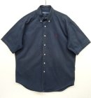 画像: 90'S RALPH LAUREN "BLAKE" 半袖 BDシャツ ネイビー (VINTAGE) 「S/S Shirt」 入荷しました。