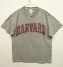 画像: 90'S HARVARD UNIVERSITY 半袖 Tシャツ ヘザーグレー (VINTAGE) 「T-Shirt」 入荷しました。