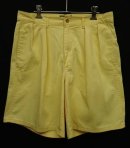 画像: 90'S RALPH LAUREN ツープリーツ チノショーツ レモンイエロー USA製 (VINTAGE) 「Shorts」 入荷しました。