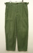 画像: 60'S アメリカ軍 US ARMY "OG107" アジャスター付き コットンサテン ベイカーパンツ (VINTAGE) 「Bottoms」 入荷しました。