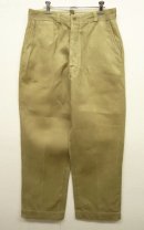 画像: 50'S アメリカ軍 US ARMY "MIL-T-2064B" ボタンフライ チノパンツ (VINTAGE) 「Bottoms」 入荷しました。