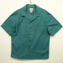 画像: LL Bean 半袖 オープンカラーシャツ 波柄 (VINTAGE) 「S/S Shirt」 入荷しました。