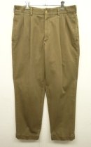 画像: BILLS KHAKIS "M2P" ツープリーツ チノパンツ カーキ USA製 (USED) 「Bottoms」 入荷しました。