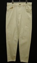 画像: 90'S LEVIS 550 テーパード デニム ホワイト USA製 W34L36 (VINTAGE) 「Bottoms」 入荷しました。