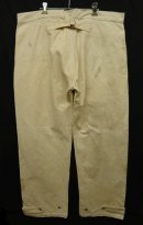 画像: 50'S フランス軍 針シンチバック キャンバスパンツ NATURAL (DEADSTOCK) 「Bottoms」 入荷しました。