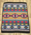 画像: 1点物 コットン ラグ ネイティブ柄 150cm x 122cm USA製 (VINTAGE) 「Antique Goods」 入荷しました。