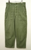 画像: 60'S アメリカ軍 US ARMY "OG107" 平ボタン コットンサテン ベイカーパンツ (VINTAGE) 「Bottoms」 入荷しました。