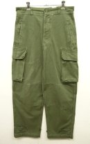 画像: 50'S フランス軍 M47 HBT フィールドパンツ 後期型 OLIVE サイズ31 (VINTAGE) 「Bottoms」 入荷しました。