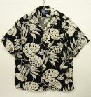 画像: 90'S RALPH LAUREN "ADAMS" レーヨン 半袖 オープンカラーシャツ ブラックベース (VINTAGE) 「S/S Shirt」 入荷しました。